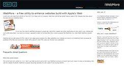 Desktop Screenshot of iwebmore.ctrl-j.com.au