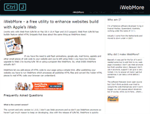 Tablet Screenshot of iwebmore.ctrl-j.com.au