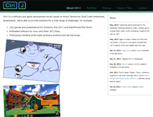 Tablet Screenshot of ctrl-j.com.au